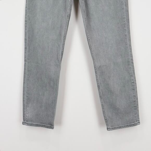 NWT Abercrombie & Fitch Curve Love High Rise Mom Jean Grey Size 25 Regular - Picture 9 of 12